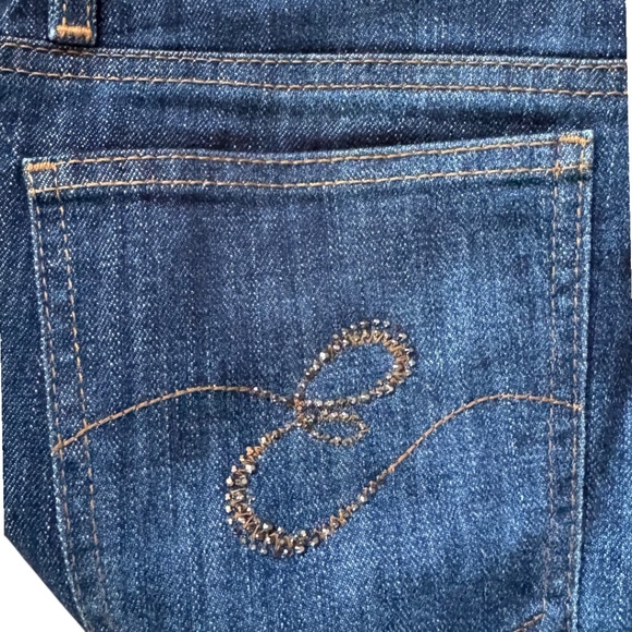 Escada Sport Embellished Cropped Jeans – Size 36 (Approx US 4) - Picture 2 of 6